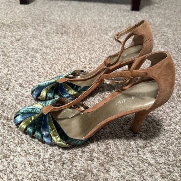 Nine West Colorful Strappy Heels - Picture 3 of 8